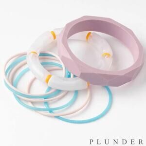 New Plunder “Lena Mae” Silicone Bracelets (7”)